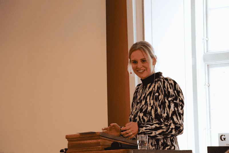 Stine Buje introducerer programmet
