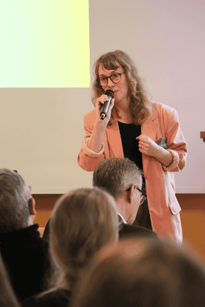 Nanna De Hemmer Widding introducerer refleksionsøvelsen