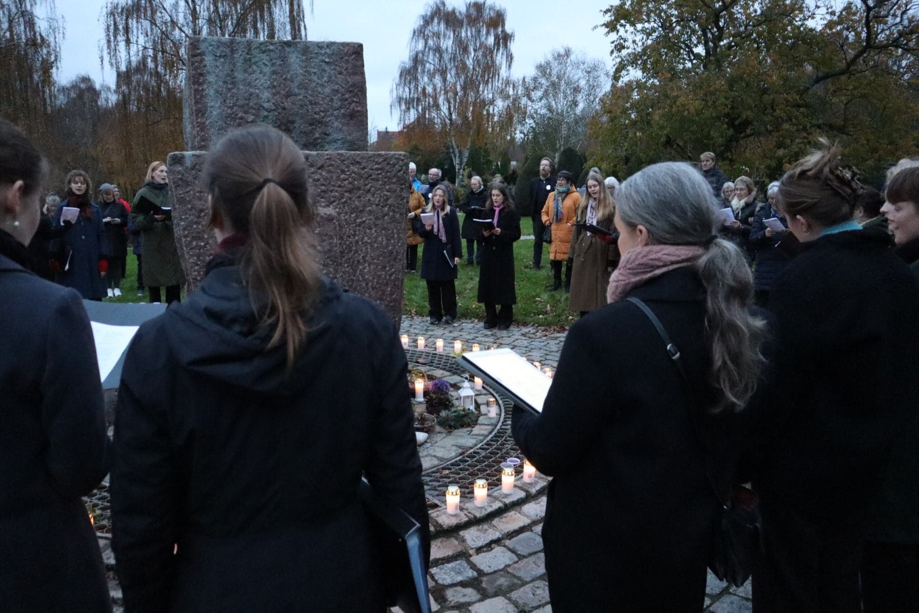 De Dødes Dag på Vestre Kirkegård i Aarhus