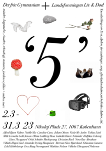 Plakat for udstillingen '5'